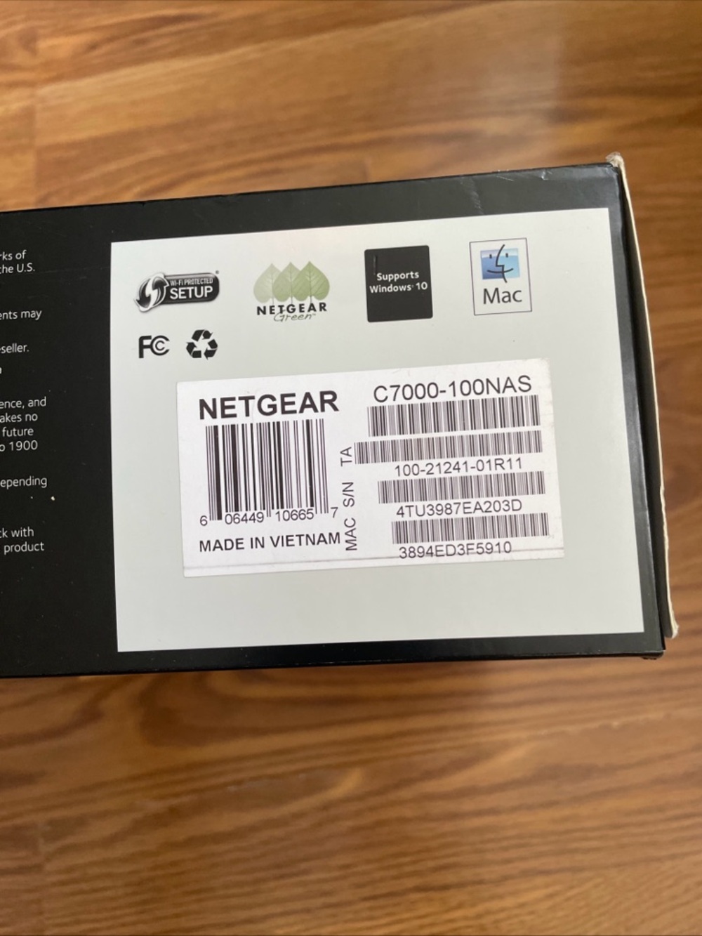 Netgear Nighthawk Wifi AC1900 Cable Modem Router C7000 v2 - Picture 2 of 15